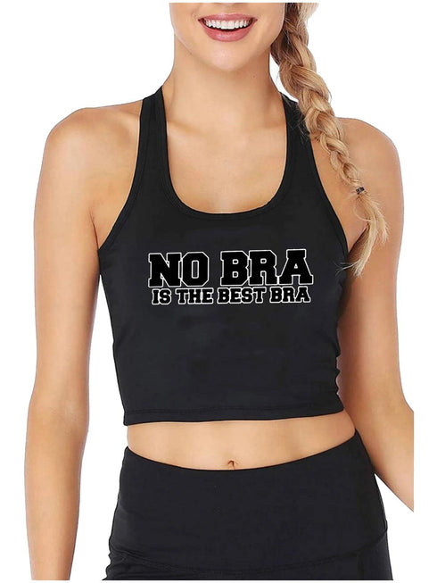 No Bra Is The Best Bra Crop Top